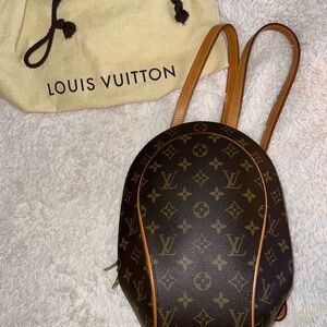 Louis Vuitton Brown Monogram Backpack Ellipse